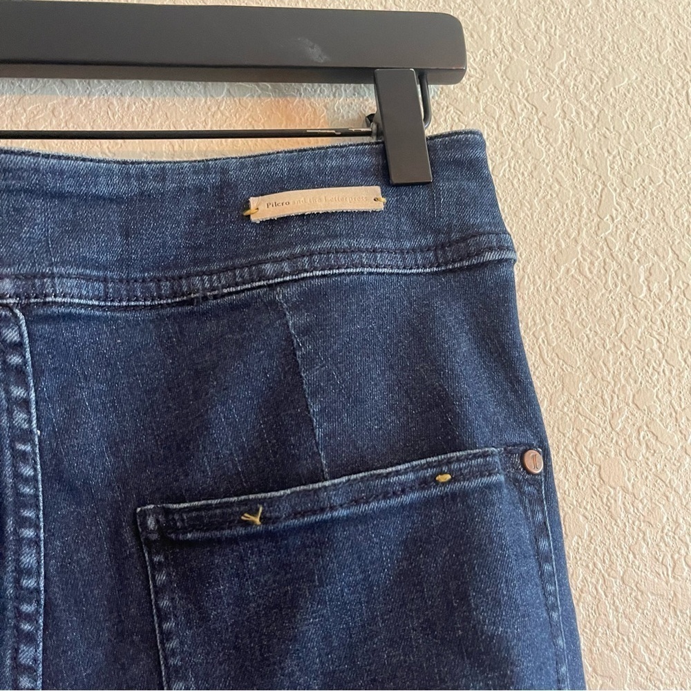 Anthropologie Pilcro and the Letterpress Skinny Button Fly Jean Womens Size 28 - Picture 7 of 13